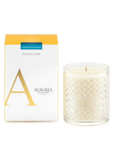 Agraria 7 Oz. Mediterranean Jasmine Perfume Candle In Pear