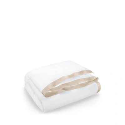 Polo Ralph Lauren Rl Organic Sateen Border Duvet Cover, Full/queen In Coastal Sand