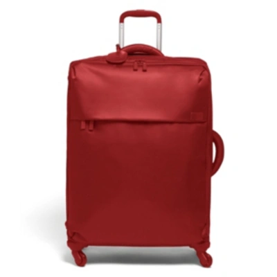 Lipault Plume Avenue 23.5-inch Spinner Suitcase In Cherry Red