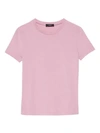 Theory Women's Tiny Tee In Dusty Pink