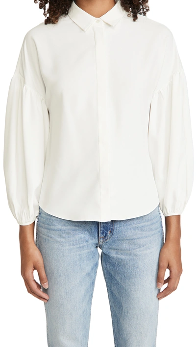 Amanda Uprichard Essence Top In Ivory