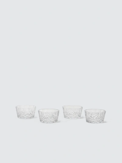 Aida Harvey Snack Bowl, Set Of 4 In White
