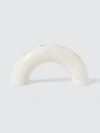 Ferm Living Bow Marble Candle Holder In White