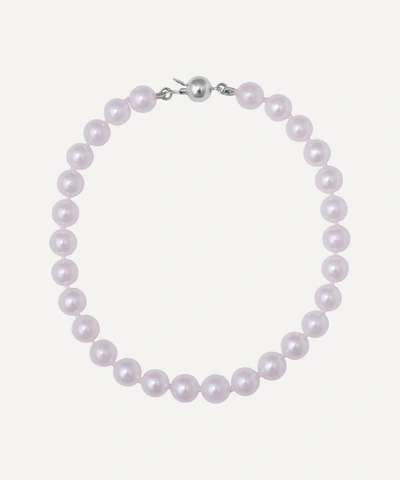 Kojis Pearl Bracelet In White Gold