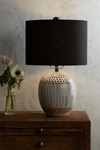 Anthropologie Uteki Painted Table Lamp By  In Black Size M