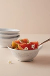 Anthropologie Glenna Cereal Bowls, Set Of 4 By  In White Size S/4 Cereal