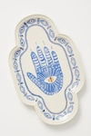 Anthropologie Insight Serving Platter By  In Blue Size Plttr/tray
