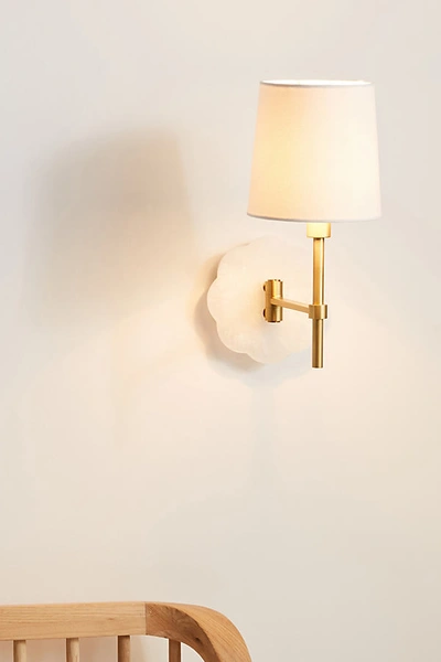 Anthropologie Mia Swing-arm Sconce In Brown