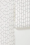 Anthropologie Angle Geometric Wallpaper In White