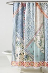 Anthropologie Aurelie Organic Cotton Shower Curtain By  In Assorted Size 72 X 72