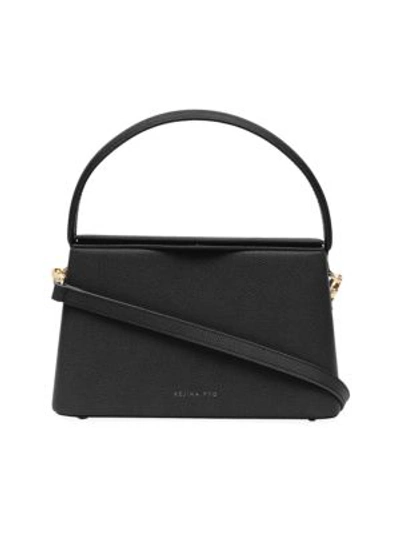 Rejina Pyo Small Felix Leather Box Bag In Black