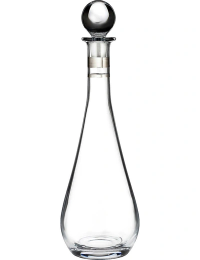 Waterford Elegance Lidded Glass Decanter 38cm In Clear