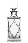 Waterford Olann Short Stories Square Lead Crystal Decanter In Clear