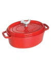 Staub 5.75-quart Coq Au Vin Cocotte In Cherry