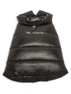 Moncler X Poldo Dog Couture Black Padded Dog Coat