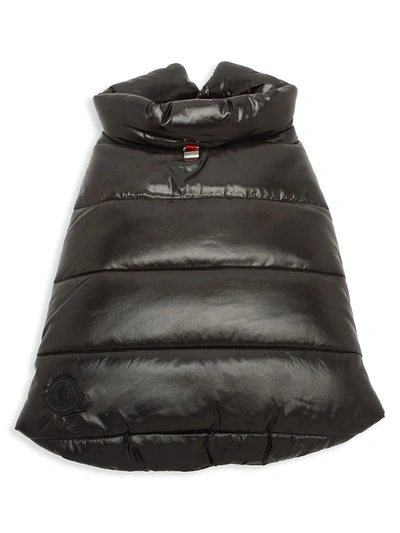 Moncler X Poldo Dog Couture Black Padded Dog Coat