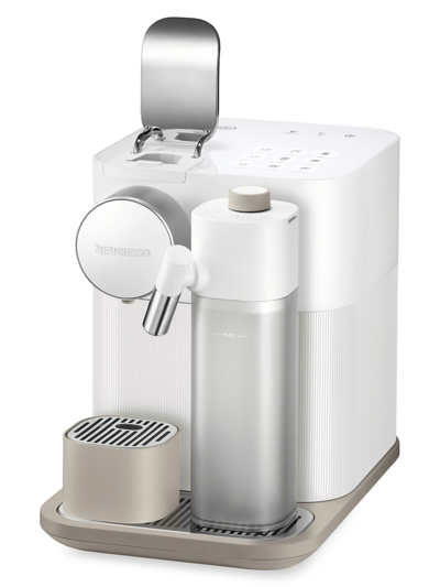 Delonghi Gran Lattissima One-touch Single Serve Machine With Milk System In Fresh White