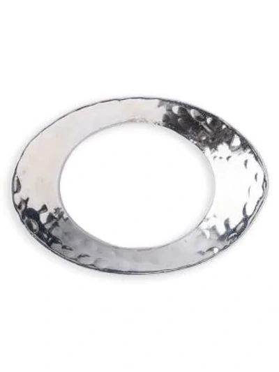 Juliska Puro Silvertone Aluminum Napkin Ring