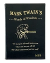 Graphic Image Mark Twain's Words Of Wisdom" Book By Mark Twain" In Black