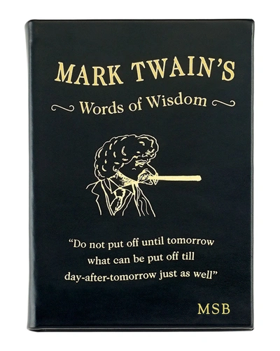 Graphic Image Mark Twain's Words Of Wisdom" Book By Mark Twain"