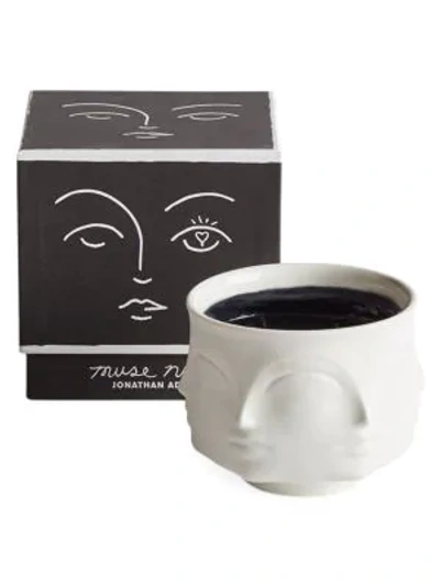 Jonathan Adler Muse Noir Scented Candle In Black