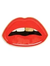 Jonathan Adler Lips Trinket Tray In Red