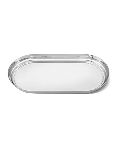 Georg Jensen Manhattan Steel Tray In Stainless Steel