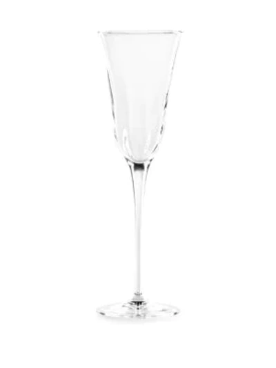 Vietri Optical Clear Champagne Glass