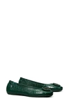 Croc Embossed Verde