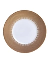 Bernardaud Sol Bread And Butter Plate In Gold/white