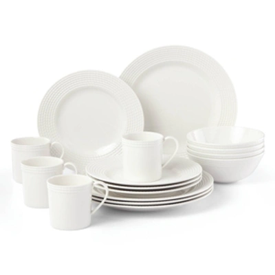Kate Spade New York Wickford 16-pc Dinnerware Set, Service For 4 In White