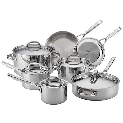 Anolon Tri-ply Stainless 12-piece Cookware Set