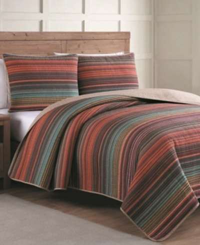 American Home Fashion Estate Taj Twin 2 Piece Quilt Set In Multi