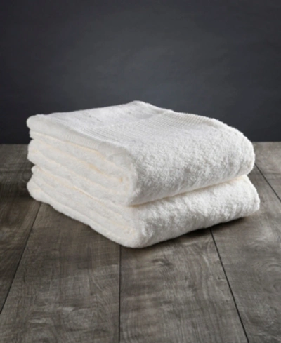 Delilah Home Resort Collection Organic Turkish Cotton 2-pc. Towel Set Bedding In Natural