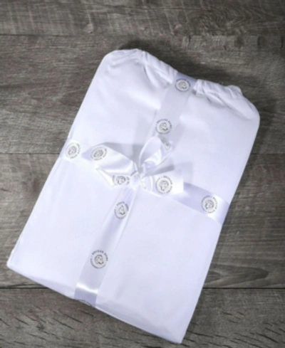 Delilah Home Organic Cotton Standard Pillow Case Set Bedding In White