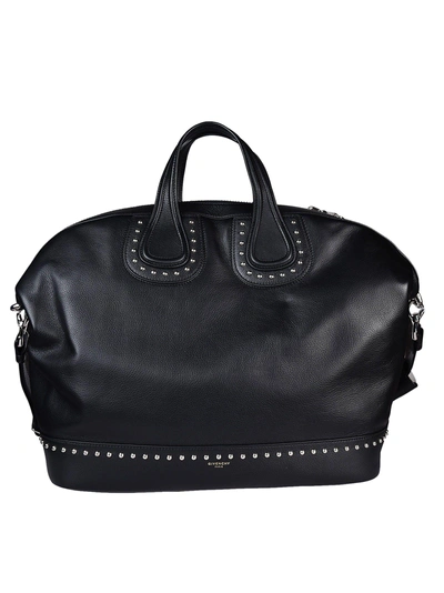 Givenchy Large Nightingale Tote In Black