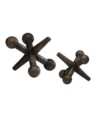 Cyan Design Jacks, Set Of 2 In Bronze