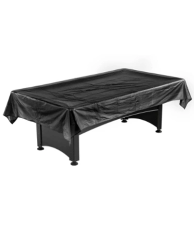 Blue Wave Pool Table Billiard Dust Cover - Fits 7-8' Table In Black