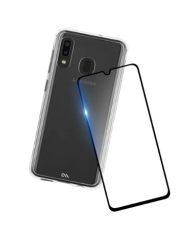 Case-mate Protection Pack Tough Clear Case Plus Glass Screen Protector For Samsung Galaxy A20