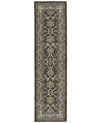 Karastan Euphoria Newbridge 2'4" X 7'10" Runner Rug In Brown