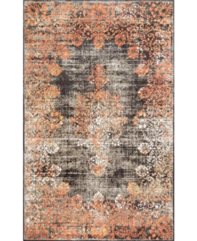 Nuloom Norbul Vintage-inspired Floral Lacy 4' X 6' Area Rug In Pink