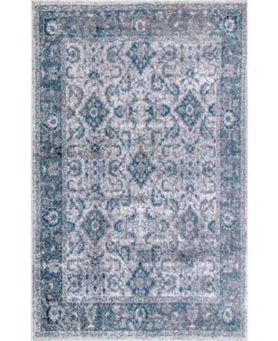 Nuloom Citadel Vintage-inspired Anaelle Blue 5' X 8' Area Rug