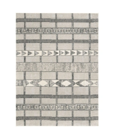 Nuloom Fantasy Contemporary Ismay Gray 5'3" X 7'7" Area Rug