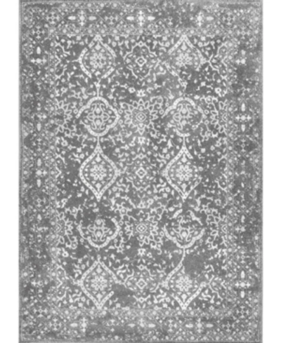 Nuloom Bodrum Oriental Vintage-inspired Odell 5' X 7'5" Area Rug In Silver