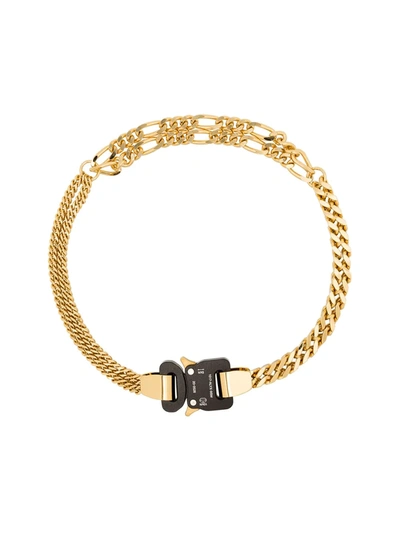 Alyx Triple Cubix Chain-link Necklace In Gold