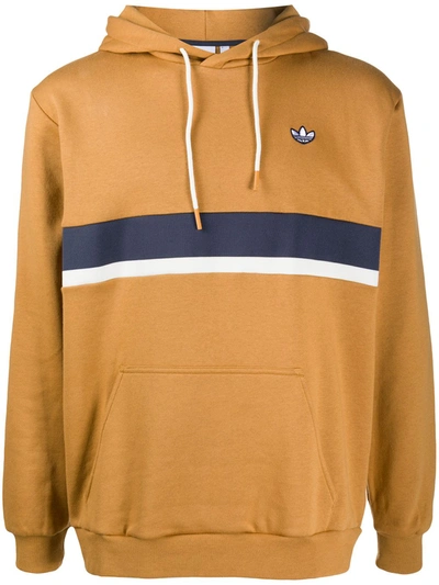 Adidas Originals Hoodie Sweatshirt 'samstag' Camel In Brown | ModeSens