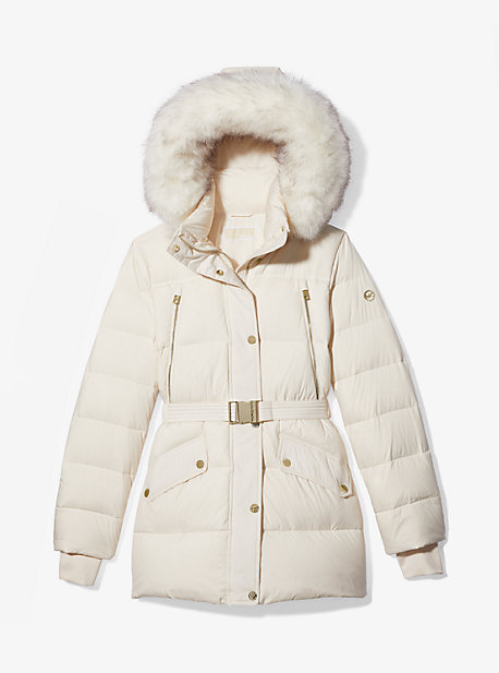 michael kors quilted nylon puffer coat