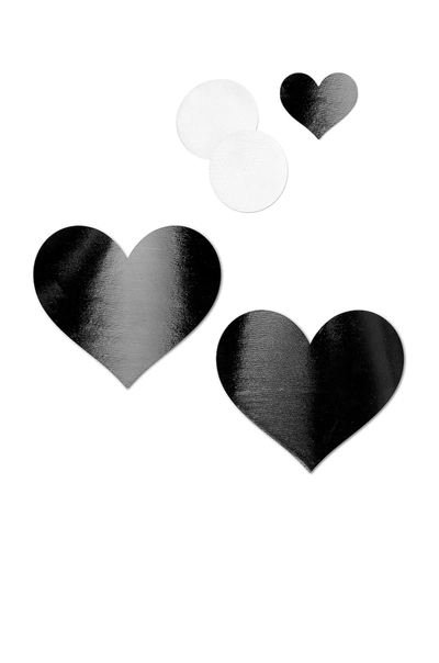 Bristols6 Patent Heart Nippie In Black
