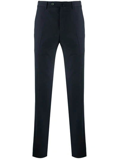 Pt01 Tailored Slim-fit Trousers In Blue