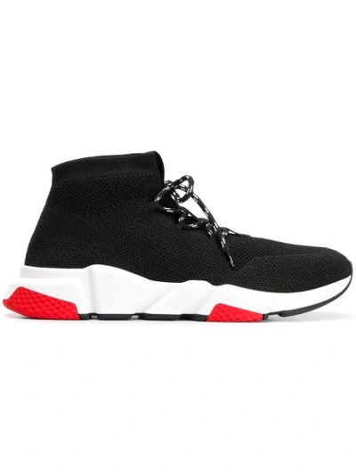 Balenciaga Tess Sneakers In Black